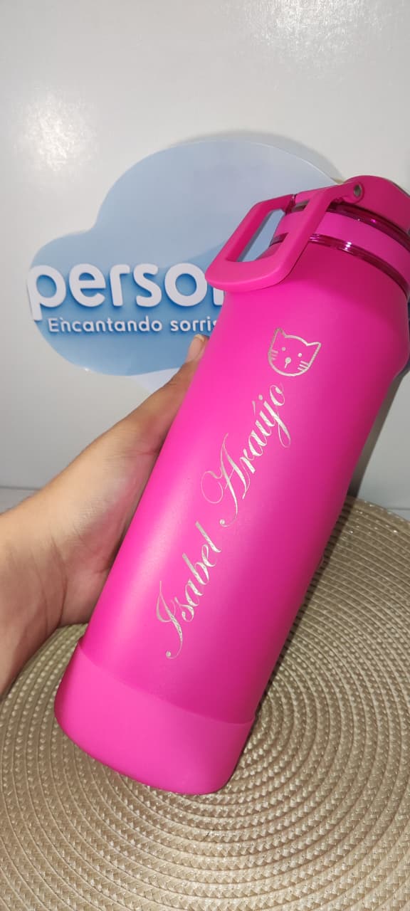Garrafa 100ml com Silicone