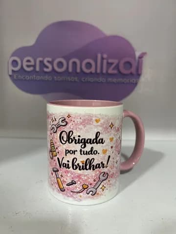 Caneca com Alça e Interna Colorida
