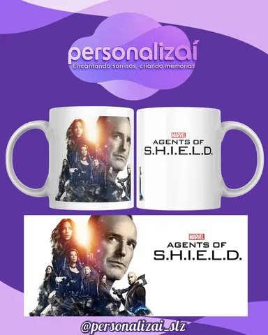Caneca Personalizada - Série Agents of S.H.I.E.L.D.